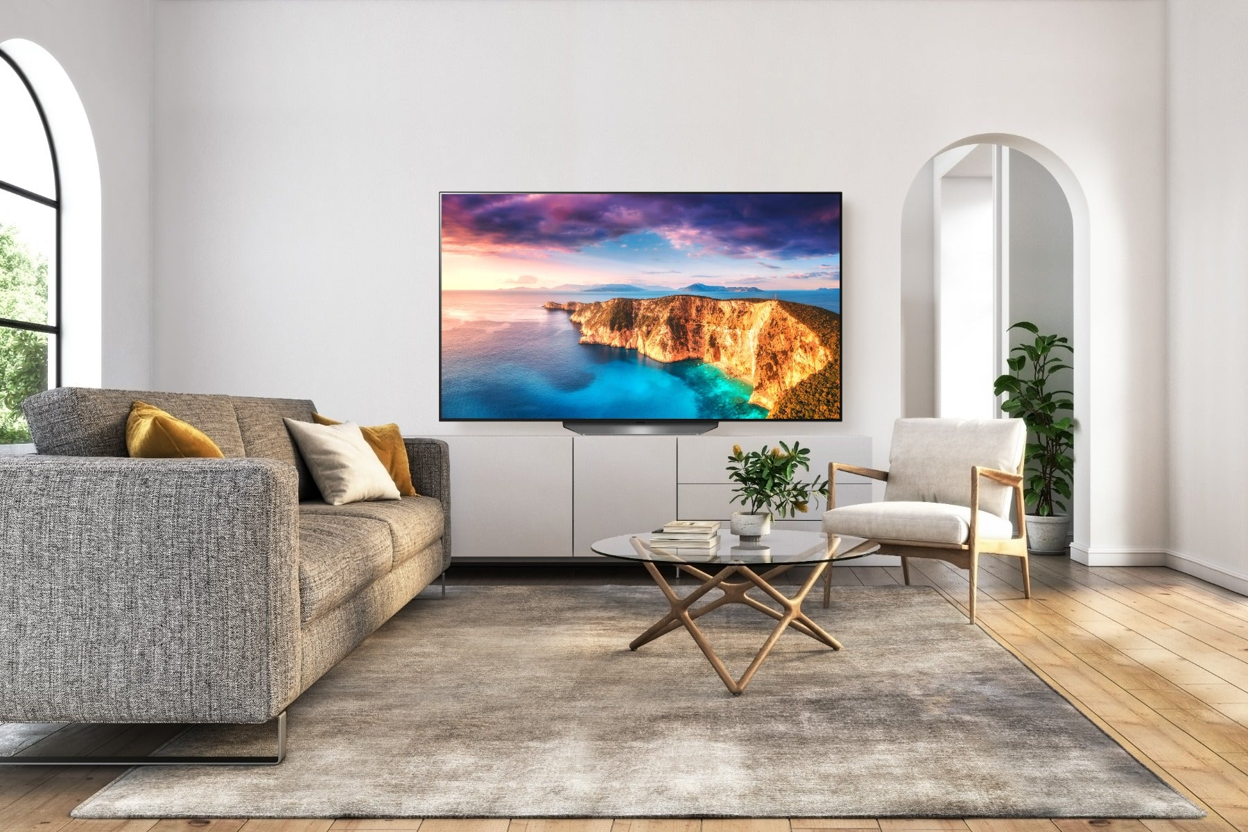 LG 55 Inch Smart OLED evo 4K UHD TV with Magic Remote - OLED55CS3VA