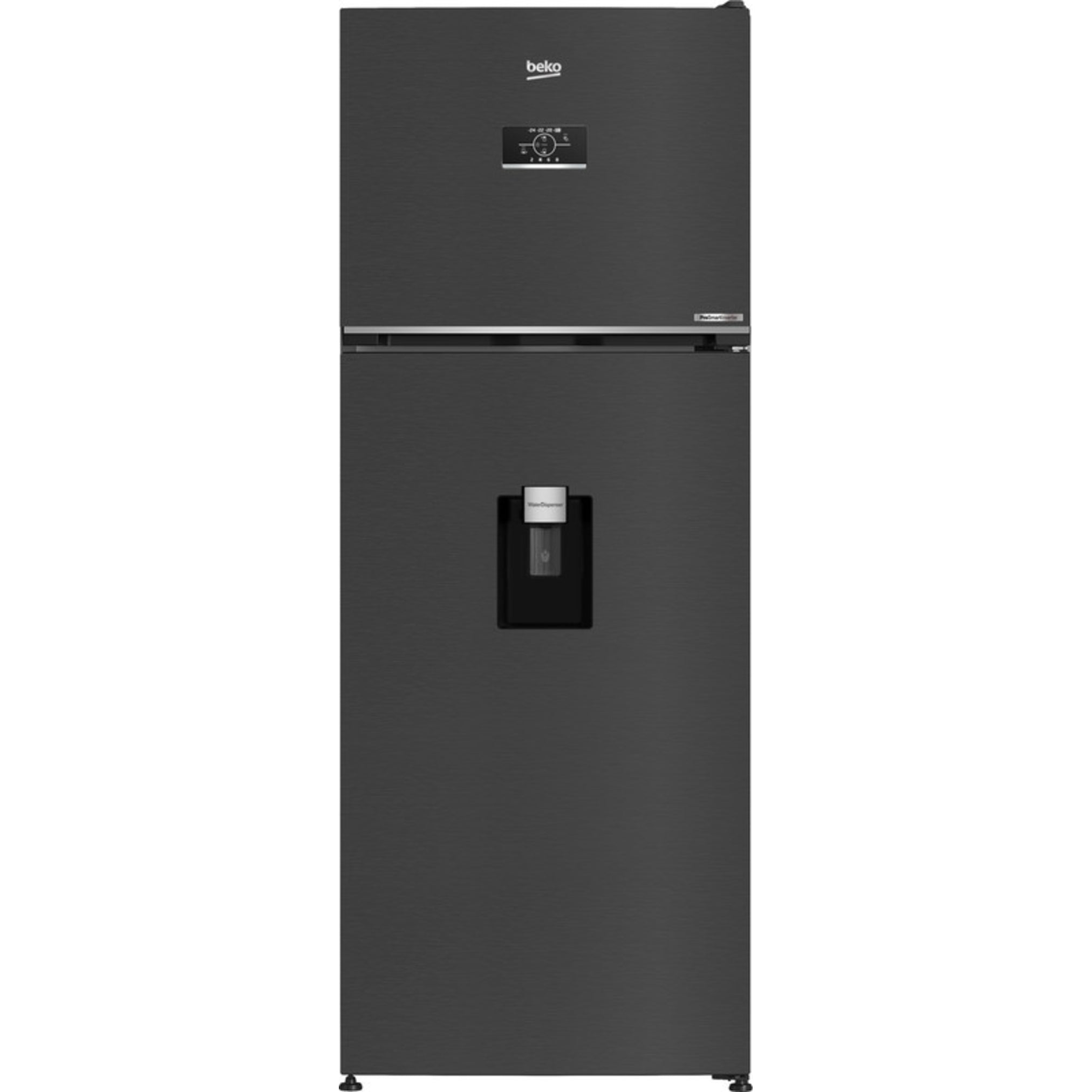 Beko No Frost Top Freezer Refrigerator, 477 Liters, 16.8 Feet, Inverter, Black - B3RDNE500LXBR