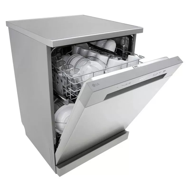 LG Dishwasher Inverter Direct Drive 14 Place Settings Platinum Silver DFC612FV